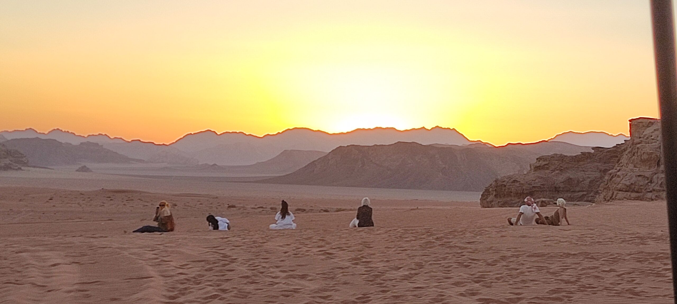 WadiRumHappy KKonscious retreat sunset